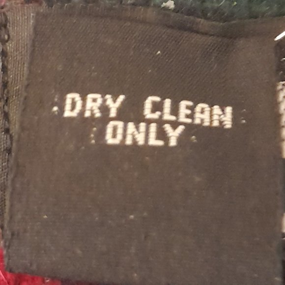 Adolfo International Vintage Wool Bend Plaid Blazer - Picture 9 of 9